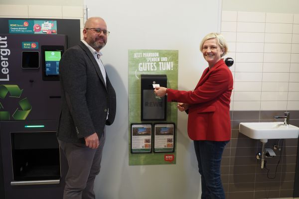 REWE-Märkte sammeln Spenden für den EVS Steinhöring