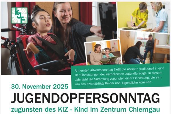 Am ersten Adventssonntag für die Betreuten der KJF spenden
